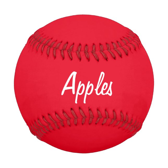 Balle De Baseball Baseball des pommes (Devant)