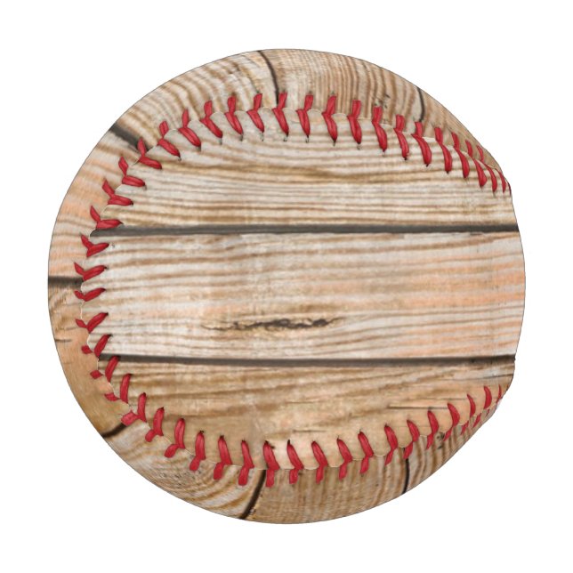 Balle De Baseball baseball en bois (Devant Gauche)