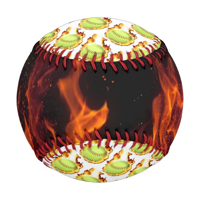 Balle De Baseball Baseball flamboyant (Dos)