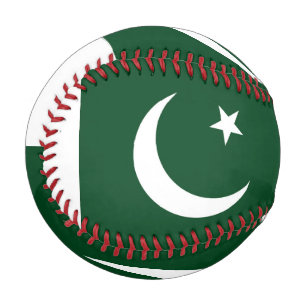 Balle De Baseball Baseball patriotique avec drapeau du Pakistan