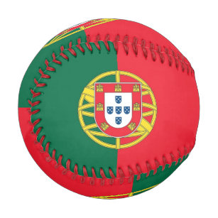 Balle De Baseball Baseball patriotique avec drapeau du Portugal