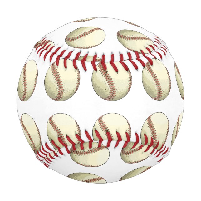 Balle De Baseball baseball personnalisé (Devant)