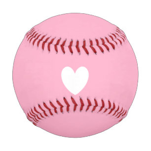 Balle De Baseball Baseball White Heart