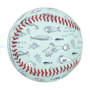 Balle De Baseball Beaucoup de poisson baseball