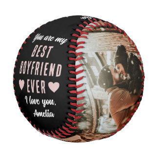 Balle De Baseball Best Boyfriend Ever Hearts 2 Photos