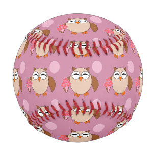 Balle De Baseball Birthday Owl Baseball