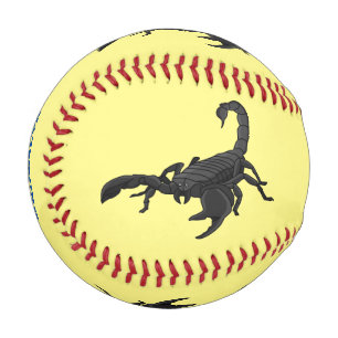 Balle De Baseball Black hungry scorpion