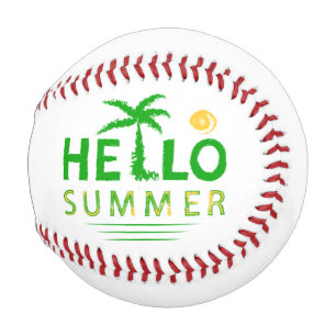 Balle De Baseball Bonjour été