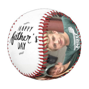 Balle De Baseball Bonne Fête des pères Personnalisée Photos de fa