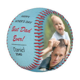Balle De Baseball Bonne Fête des pères Super Père Meilleur Père Jama