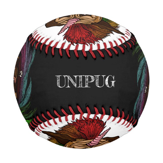 Balle De Baseball Boule Unipug (Yin Yang) (Devant)