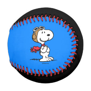 Balle De Baseball cacahuètes   Snoopy L'As Volant
