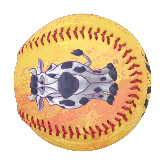 Balle De Baseball Cadeaux et accessoires de vache (Devant Droite)