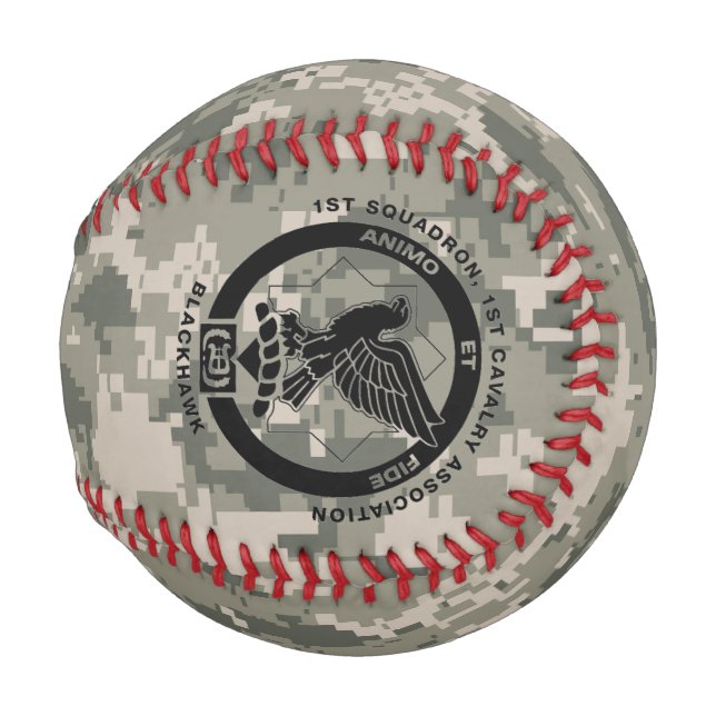 Balle De Baseball Camo de cavalerie (Devant Droite)