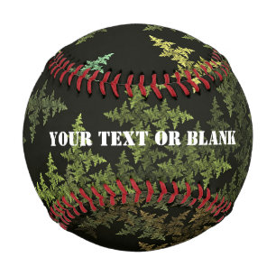 Balle De Baseball Camouflage fractal