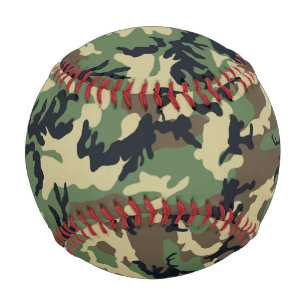 Balle De Baseball Camouflage Woodland