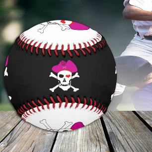 Balle De Baseball Capitaine Grace & Drapeau de Pirates / Sport de pi