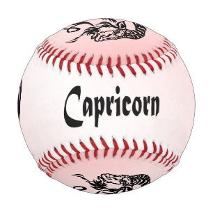 Balle De Baseball Capricorne la Chèvre de Mer Zodiaque