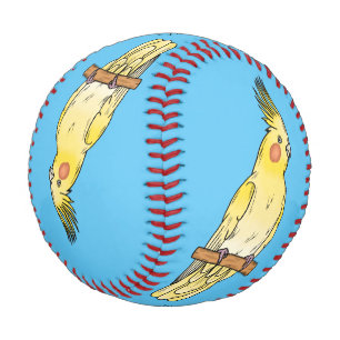 Balle De Baseball Caricature pour oiseaux Cockatiel