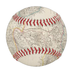 Balle De Baseball Carte de la Jamaïque