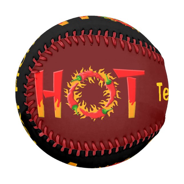BALLE DE BASEBALL CHAUD (Dos Droite)