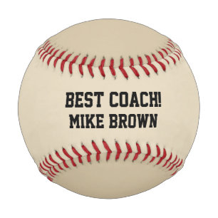 Balle De Baseball CHOISISSEZ LA COULEUR & LES MOTS Récompense de bas