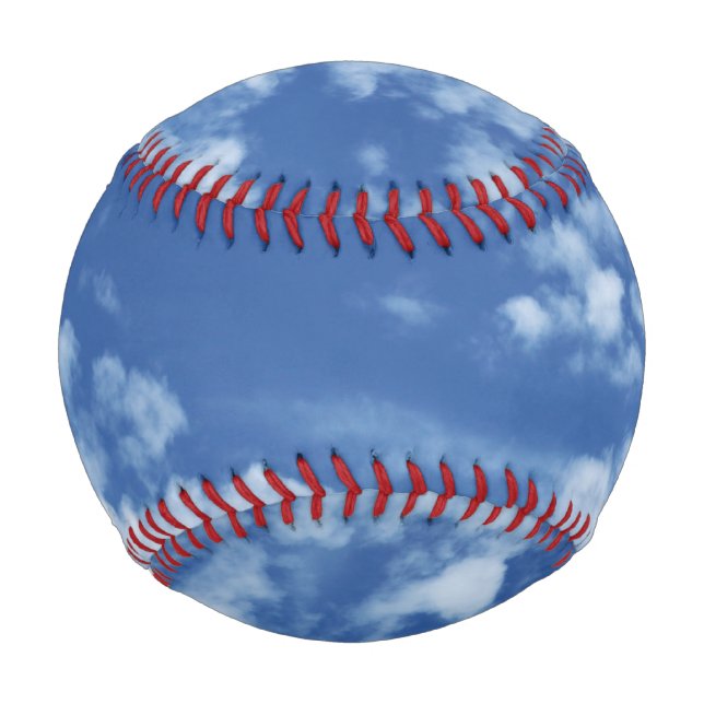 Balle De Baseball Ciel nuageux (Devant)