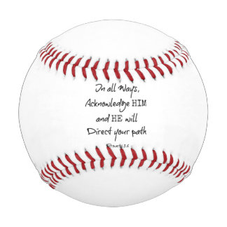 Balle De Baseball Citation de versets bibliques inspirants