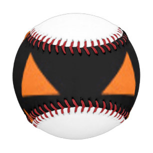 Balle De Baseball Citrouille noir