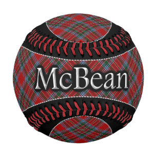 Balle De Baseball Clan McBean MacBean Scottish Dream Tartan
