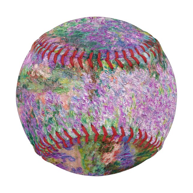 Balle De Baseball Claude Monet - Le jardin de l'artiste à Giverny (Devant)