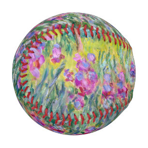 Balle De Baseball Claude Monet - Le jardin d'Iris à Giverny