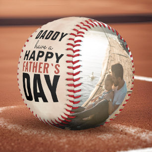 Balle De Baseball Collage photo Happy Father`s Day 2 Aquarelle