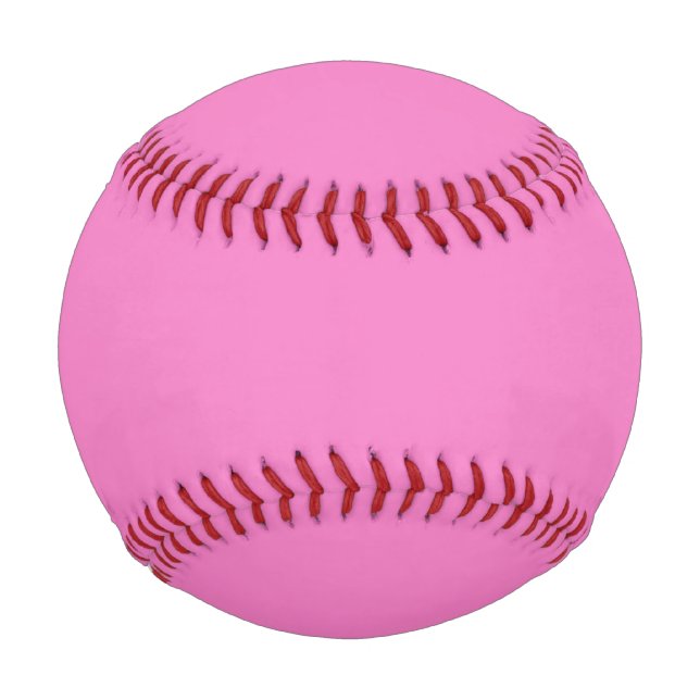 Balle De Baseball Couleur claire hydrangée rose (Devant)