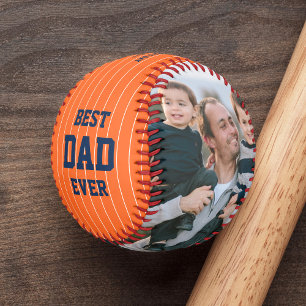Balle De Baseball Couleurs personnalisées Rayures Meilleure Fête d