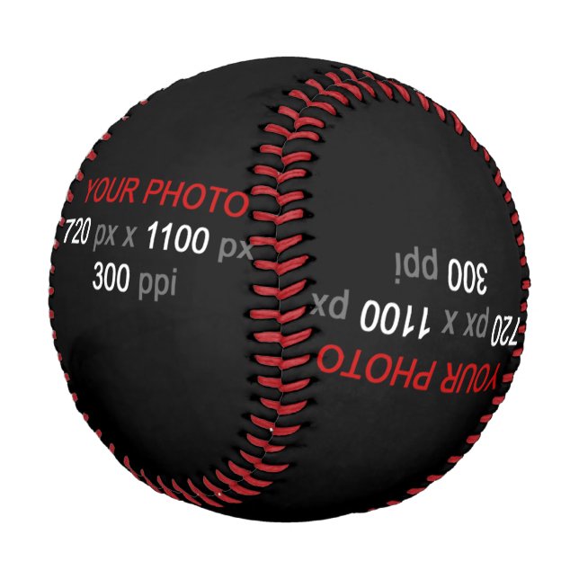 Balle De Baseball Création personnelle (Angle)