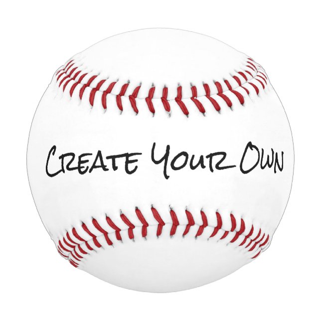 Balle De Baseball Créez votre propre (Dos)