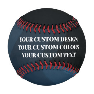 Balle De Baseball Créez Votre Propre Ombré Personnalisé