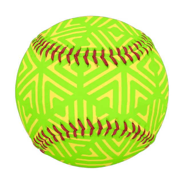 Balle De Baseball cupidité verte (Devant)