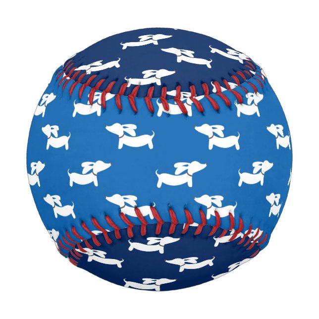 Balle De Baseball Dachshund Baseball pour les fans de chiens Wiener (Devant)