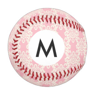 Balle De Baseball Damas fleurie rétro
