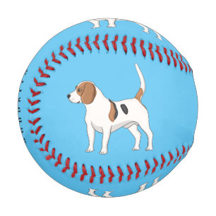 Balle De Baseball dessin animé de chien beagle