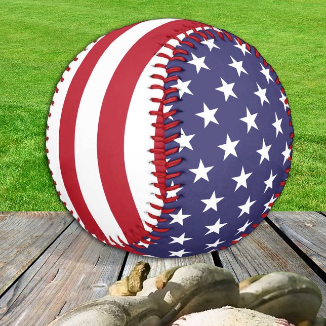Balle De Baseball Drapeau américain Baseballs, États-Unis d'Amérique (Créateur téléchargé)