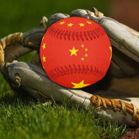 Drapeau chinois & Chine sports / Bals de baseball