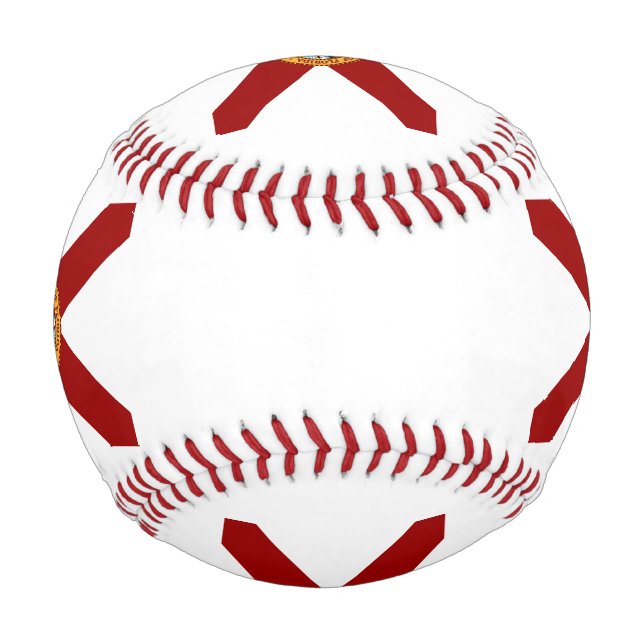 Balle De Baseball Drapeau de Floride (Dos)
