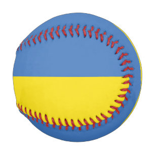 Balle De Baseball Drapeau de l'Ukraine, Ukrainien Слава Україні Slav