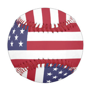Balle De Baseball Drapeau des États-Unis
