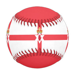Balle De Baseball Drapeau d'Irlande du Nord Baseball