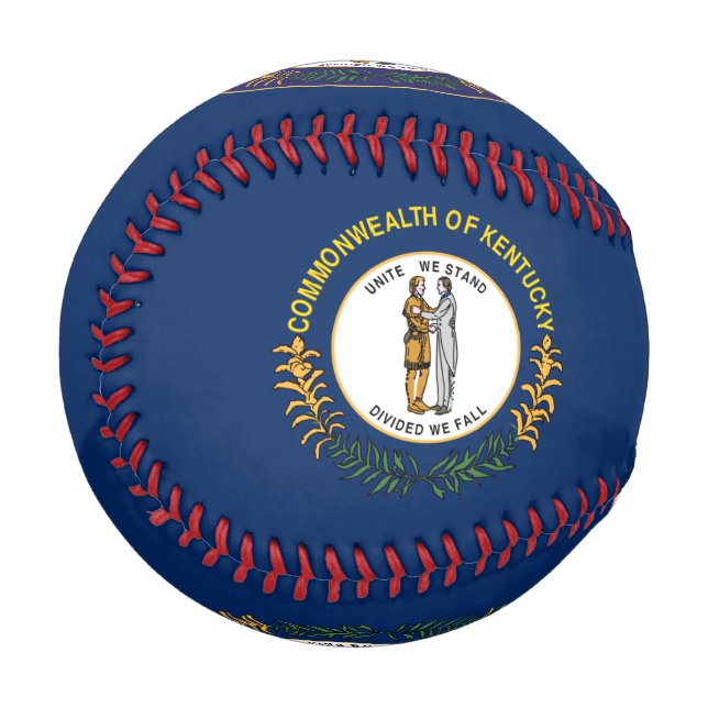 Balle De Baseball Drapeau du Kentucky (Devant Gauche)
