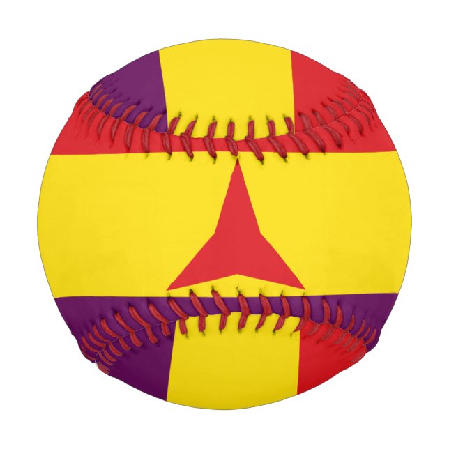 Balle De Baseball Drapeau international des brigades (Guerre civile  (Dos)